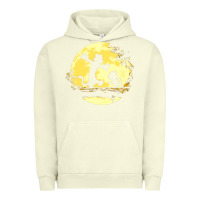 Pigment Pistachio newcalvin and hobbes no worries Urban Hoodie - linhVisuals