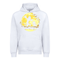 White newcalvin and hobbes no worries Urban Hoodie - linhVisuals