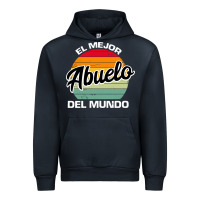 Navy el mejor abuelo del mundo grandfather sweatshirt Urban Hoodie - linhVisuals