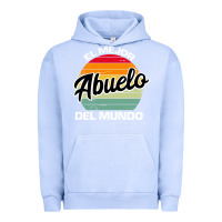 Pigment Grape Ice el mejor abuelo del mundo grandfather sweatshirt Urban Hoodie - linhVisuals