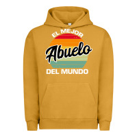 Pigment Peanut Butter el mejor abuelo del mundo grandfather sweatshirt Urban Hoodie - linhVisuals