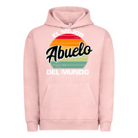Pigment Salmon el mejor abuelo del mundo grandfather sweatshirt Urban Hoodie - linhVisuals
