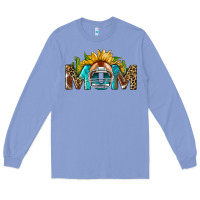 Colony Blue football mom Long Sleeve Tee - BundleAndBundleShop