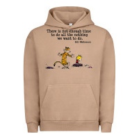 Pigment Burro newcalvin and hobbes quote 10 Urban Hoodie - linhVisuals