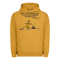 Pigment Peanut Butter newcalvin and hobbes quote 10 Urban Hoodie - linhVisuals