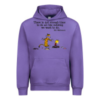 Tulip newcalvin and hobbes quote 10 Urban Hoodie - linhVisuals