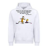 White newcalvin and hobbes quote 10 Urban Hoodie - linhVisuals