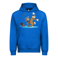 Cobalt newcalvin and hobbes sing 09 Urban Hoodie - linhVisuals