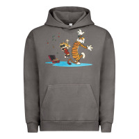 Pigment Tornado newcalvin and hobbes sing 09 Urban Hoodie - linhVisuals