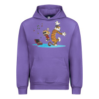 Tulip newcalvin and hobbes sing 09 Urban Hoodie - linhVisuals