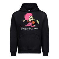 Black newcalvin and hobbes stupendous man Urban Hoodie - linhVisuals