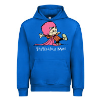 Cobalt newcalvin and hobbes stupendous man Urban Hoodie - linhVisuals