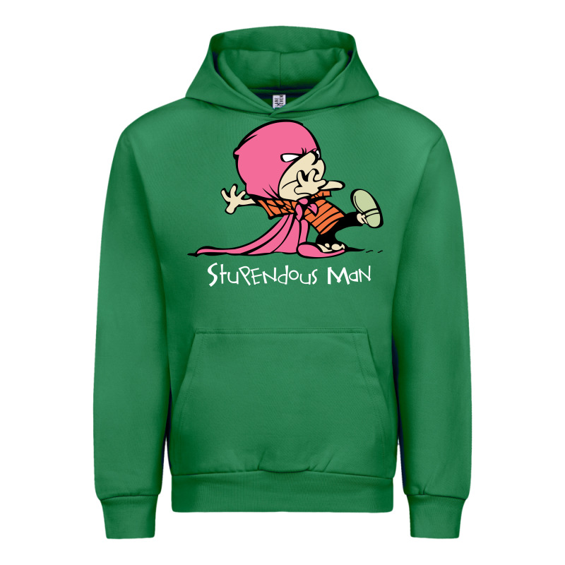 Newcalvin And Hobbes Stupendous Man Urban Hoodie by linhVisuals | Teevron