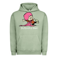 Pigment Oil Green newcalvin and hobbes stupendous man Urban Hoodie - linhVisuals