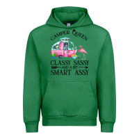 Emerald newcamper queen classy sassy and a bit smart assy Urban Hoodie - linhVisuals