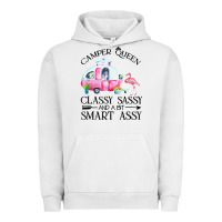 Pigment Lunar Rock newcamper queen classy sassy and a bit smart assy Urban Hoodie - linhVisuals