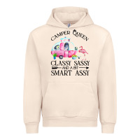 Sandshell newcamper queen classy sassy and a bit smart assy Urban Hoodie - linhVisuals