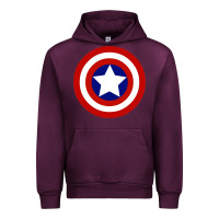 Mauve Wine newcaptain america Urban Hoodie - linhVisuals