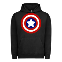 Pigment Black newcaptain america Urban Hoodie - linhVisuals