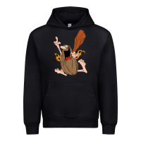 Black newcaptain caveman Urban Hoodie - linhVisuals