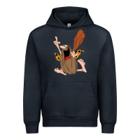 Navy newcaptain caveman Urban Hoodie - linhVisuals