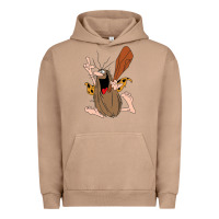 Pigment Burro newcaptain caveman Urban Hoodie - linhVisuals