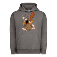 Pigment Tornado newcaptain caveman Urban Hoodie - linhVisuals