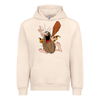 Sandshell newcaptain caveman Urban Hoodie - linhVisuals