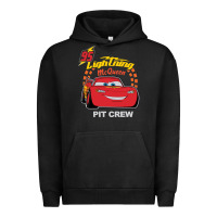 Pigment Black newcars lightning mcqueen Urban Hoodie - linhVisuals