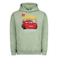 Pigment Oil Green newcars lightning mcqueen Urban Hoodie - linhVisuals