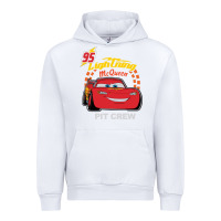 White newcars lightning mcqueen Urban Hoodie - linhVisuals
