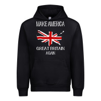 Black make america great britain again funny uk us Urban Hoodie - linhVisuals