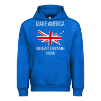 Cobalt make america great britain again funny uk us Urban Hoodie - linhVisuals