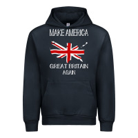 Navy make america great britain again funny uk us Urban Hoodie - linhVisuals
