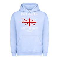 Pigment Grape Ice make america great britain again funny uk us Urban Hoodie - linhVisuals