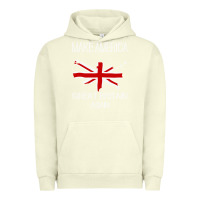 Pigment Pistachio make america great britain again funny uk us Urban Hoodie - linhVisuals