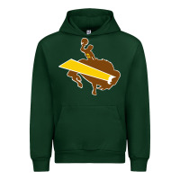 Forest Green wyoming josh Urban Hoodie - linhVisuals