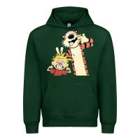 Forest Green calvin Urban Hoodie - linhVisuals