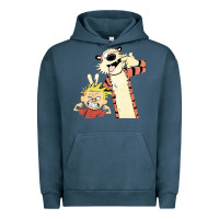 Pigment Midnight Navy calvin Urban Hoodie - linhVisuals