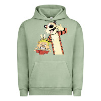 Pigment Oil Green calvin Urban Hoodie - linhVisuals