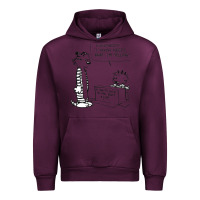 Mauve Wine calvin Urban Hoodie - linhVisuals