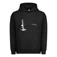 Pigment Black calvin Urban Hoodie - linhVisuals
