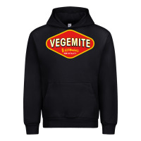 Black vegemite Urban Hoodie - linhVisuals