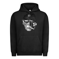 Pigment Black newcigarette smoking jim leyland Urban Hoodie - linhVisuals