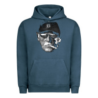 Pigment Midnight Navy newcigarette smoking jim leyland Urban Hoodie - linhVisuals