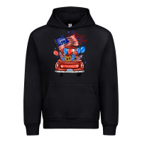 Black farm truck,america flag Urban Hoodie - JahusDesignShop