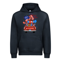 Navy farm truck,america flag Urban Hoodie - JahusDesignShop