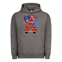 Pigment Tornado farm truck,america flag Urban Hoodie - JahusDesignShop