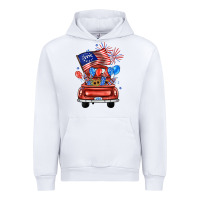 White farm truck,america flag Urban Hoodie - JahusDesignShop