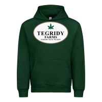 Forest Green tegridy farms Urban Hoodie - linhVisuals